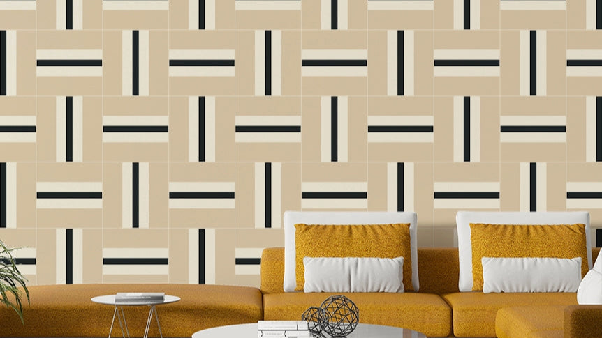 Modern Abstract Blocks Wallpaper⁠