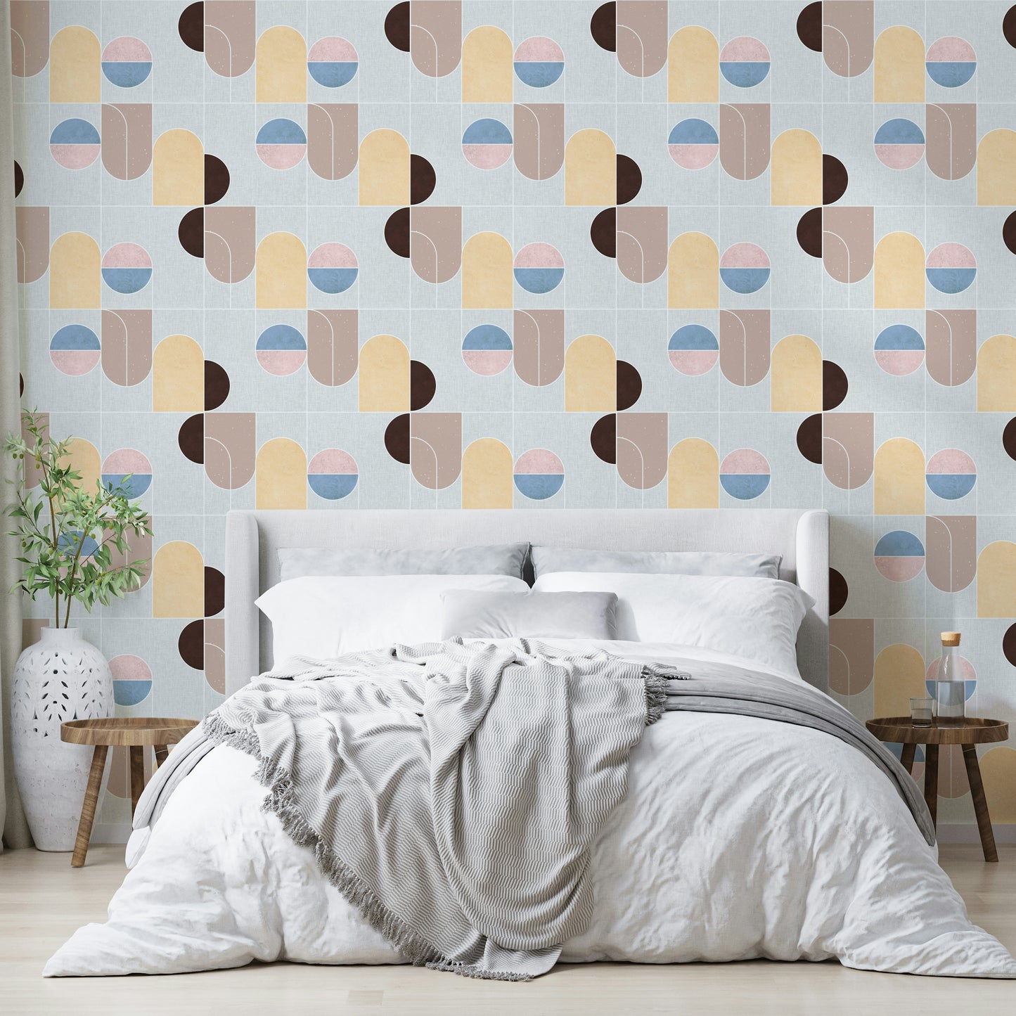 Serene Geometry Wallpaper⁠