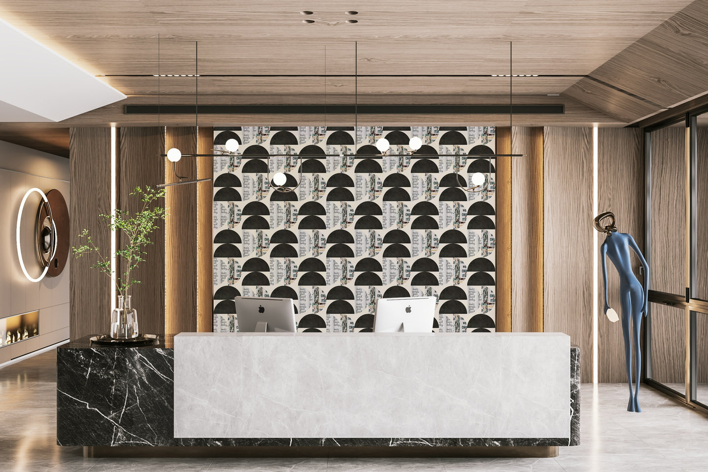 Urban Echoes Wallpaper⁠