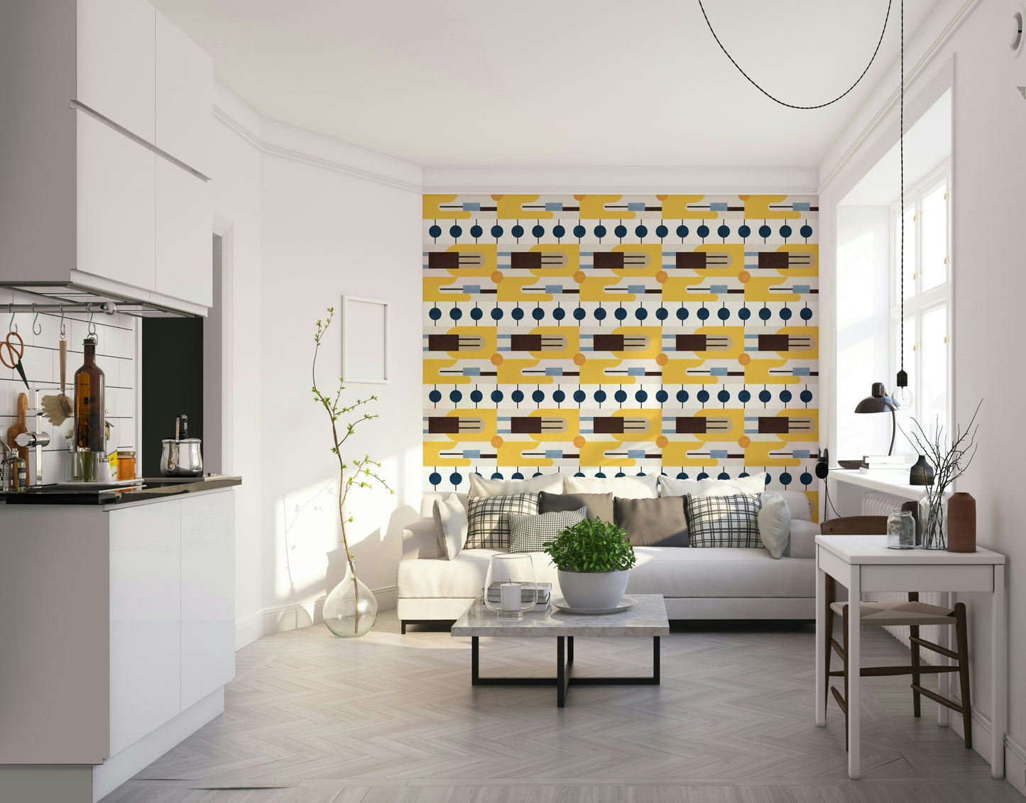 Golden Hour Hues Wallpaper⁠