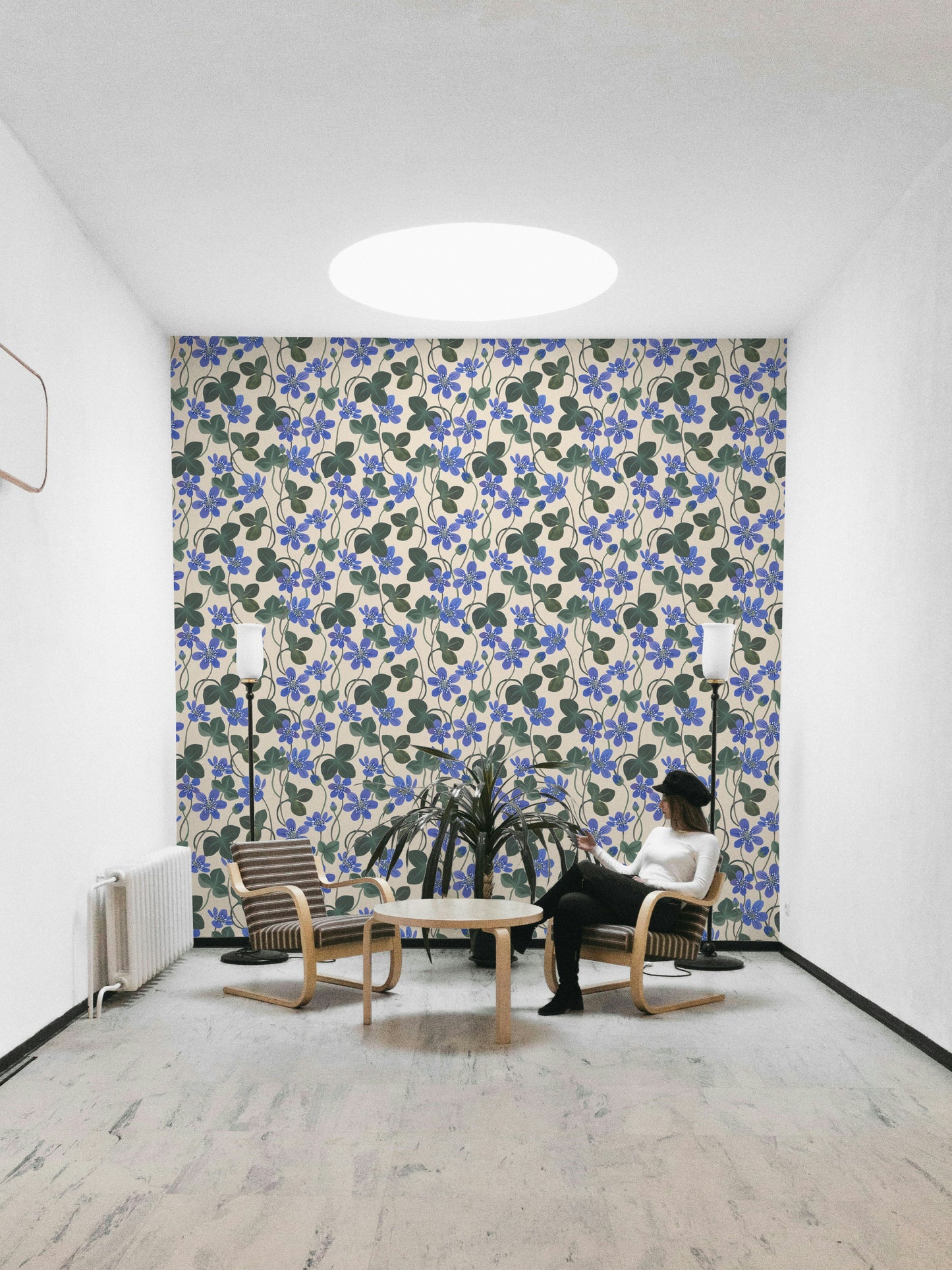 Blue Anemone Wallpaper⁠