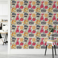 Mise en place wallpaper of Mediterranean cuisine items

