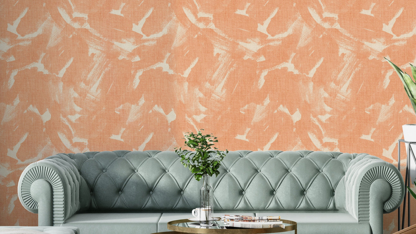 Rusty metal abstract brushstroke wallpaper with texture

