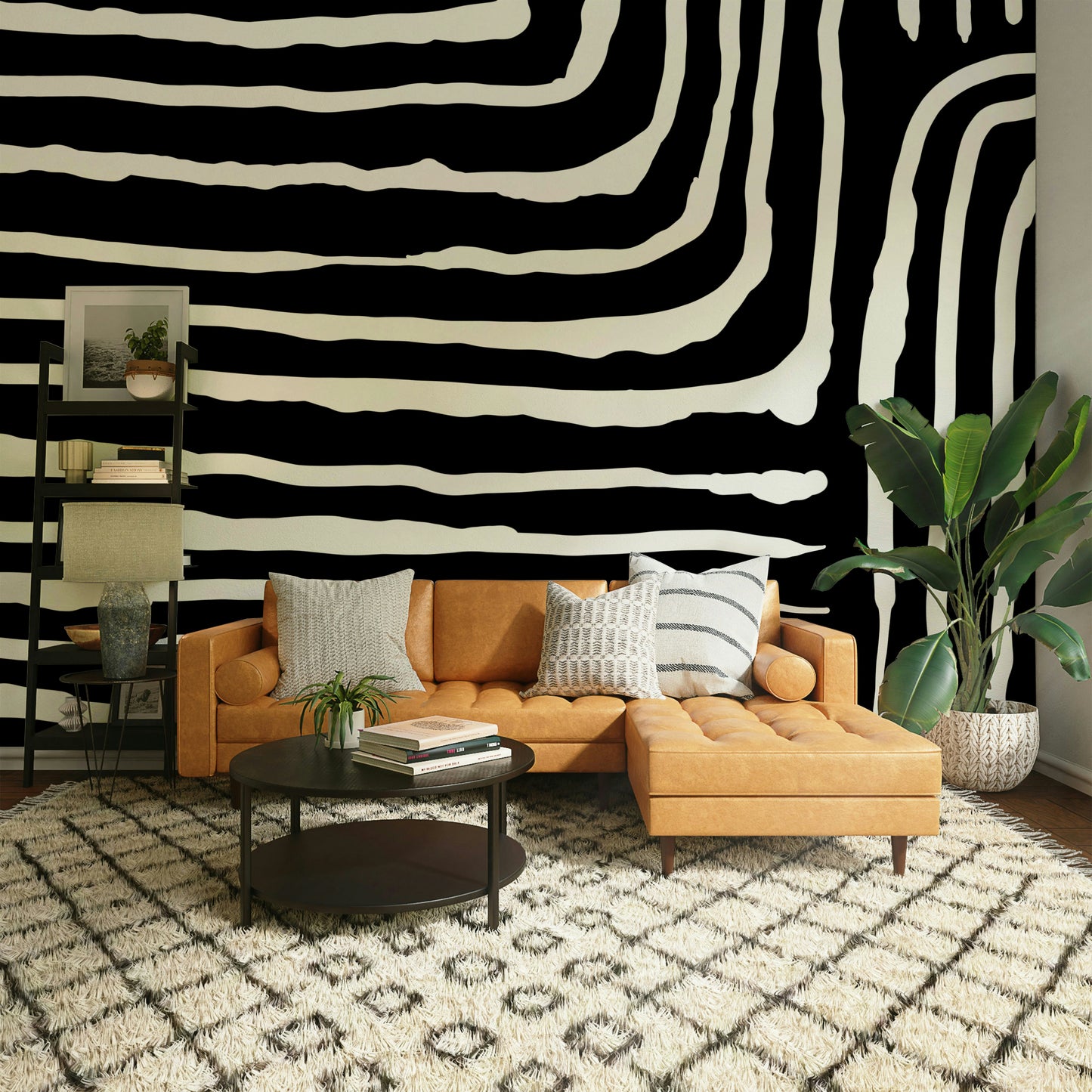 Abstract Stripe  Wall Mural