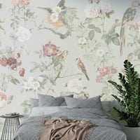 Nature inspired mural wallpaper

