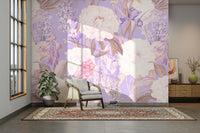Ixia peony floral wall mural

