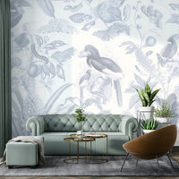 Life Jungle plant pattern wallpaper

