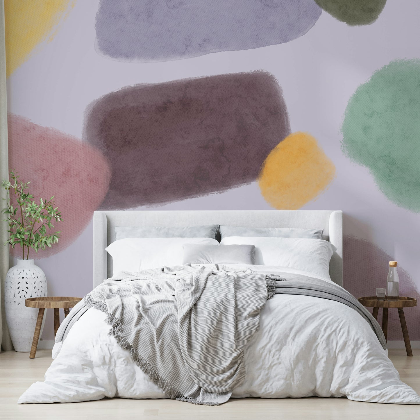 Whimsical Color Blend Wall Mural