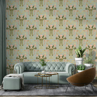 Elegant tulip wallpaper for walls

