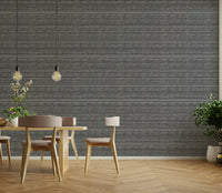 Black and grey stripe wallpaper in a linear style

