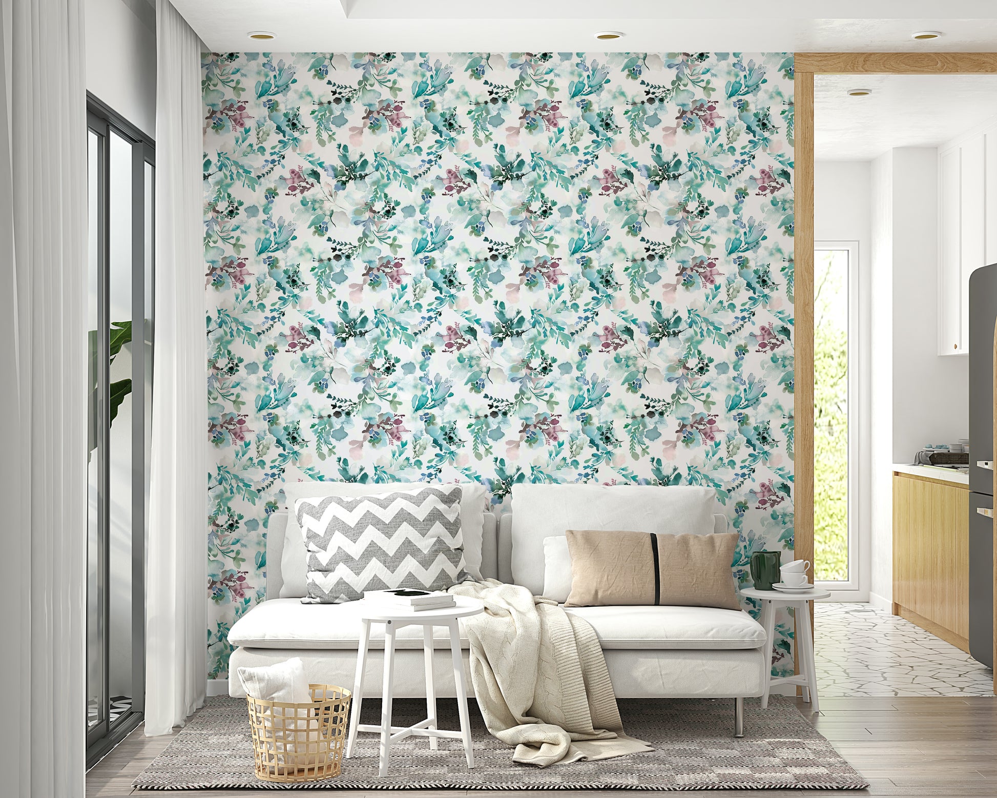 Timeless wall art featuring Chinoiserie botanicals

