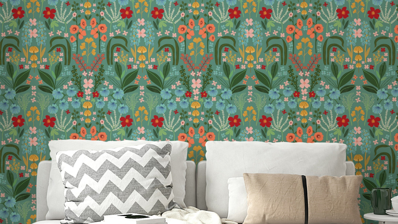 Classic floral design featuring soft bluebells

