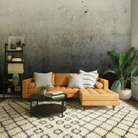 Raw concrete ombre design

