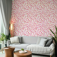 Heart pattern wallpaper perfect for Valentine décor

