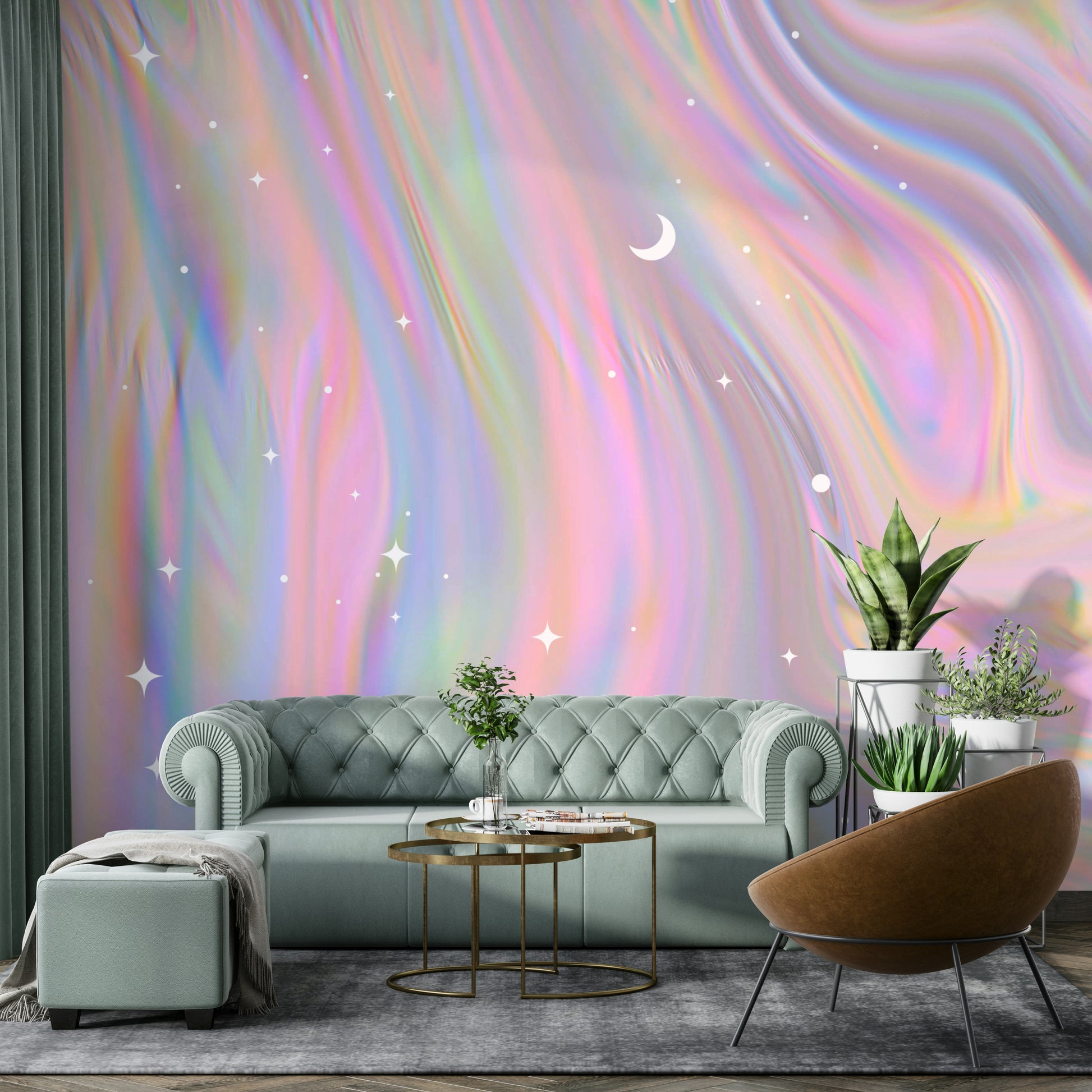 Fantasy sky wall mural

