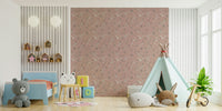 Magical lagoon wallpaper featuring mermaids and shells

