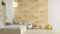 Nature-inspired fish mural for calm interiors

