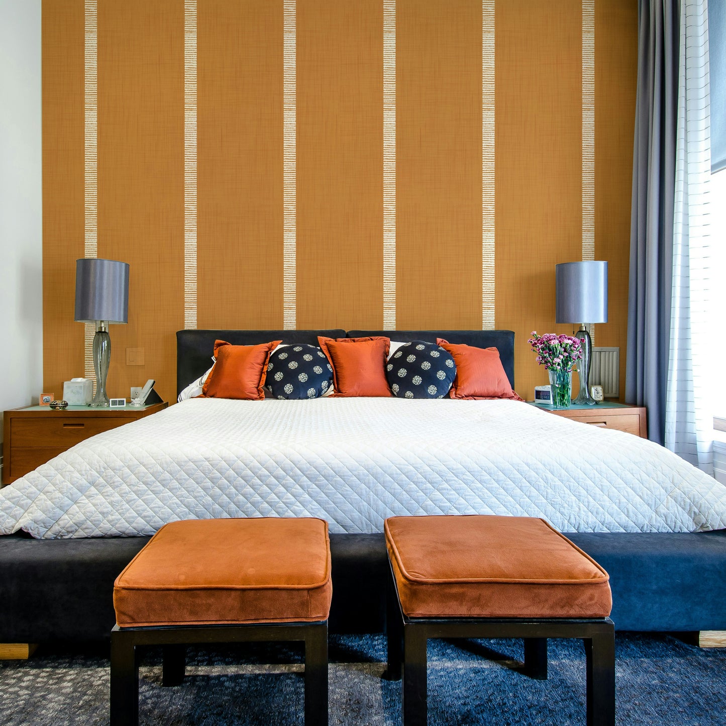 Soft boho wallpaper design

