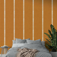 Warm brown vertical wallpaper for walls


