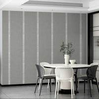 Soft grey stripe wallpaper

