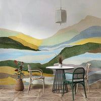 Easy install nature mural

