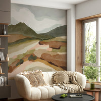 Modern mountain wallpaper for walls

