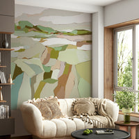Easy install nature mural

