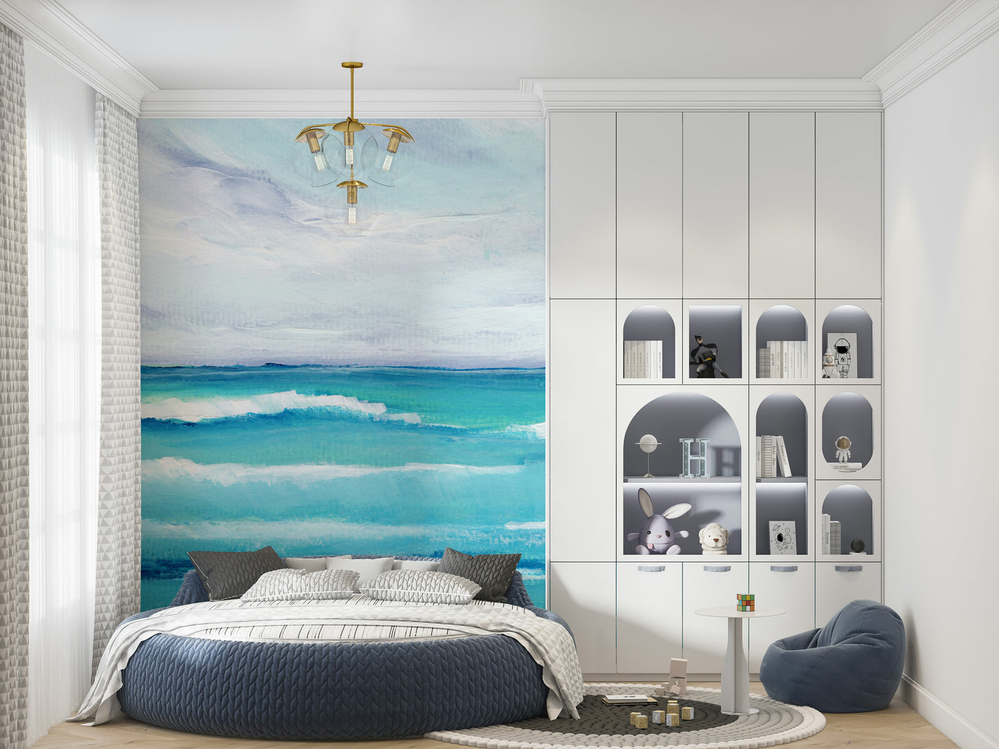 Ocean's Embrace landscape Wall Mural