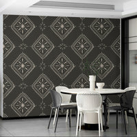 Sleek geometric wallpaper design


