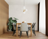 Chic terrazzo wallpaper in dreamy opal hues for stylish interiors

