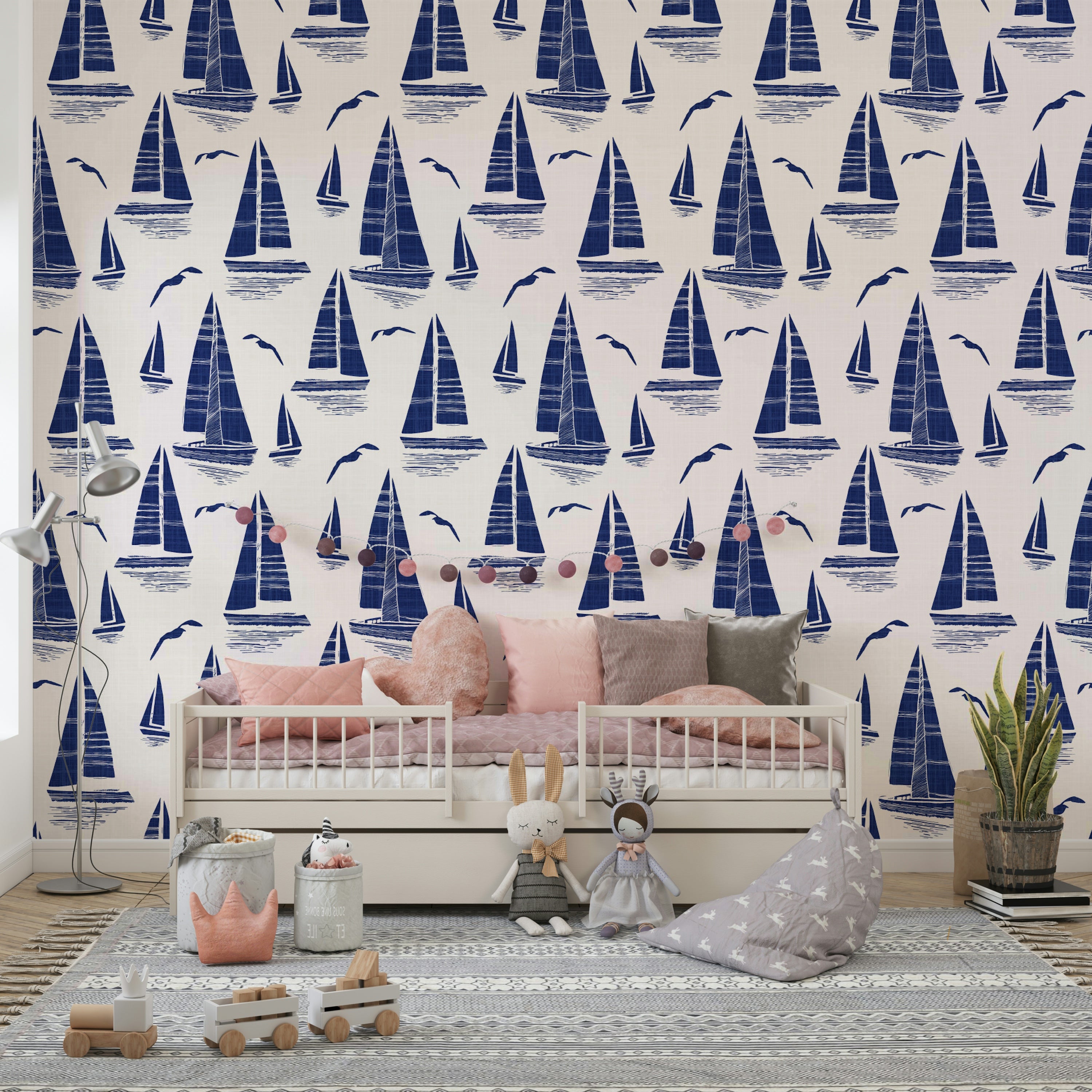 Durable marine wallpaper

