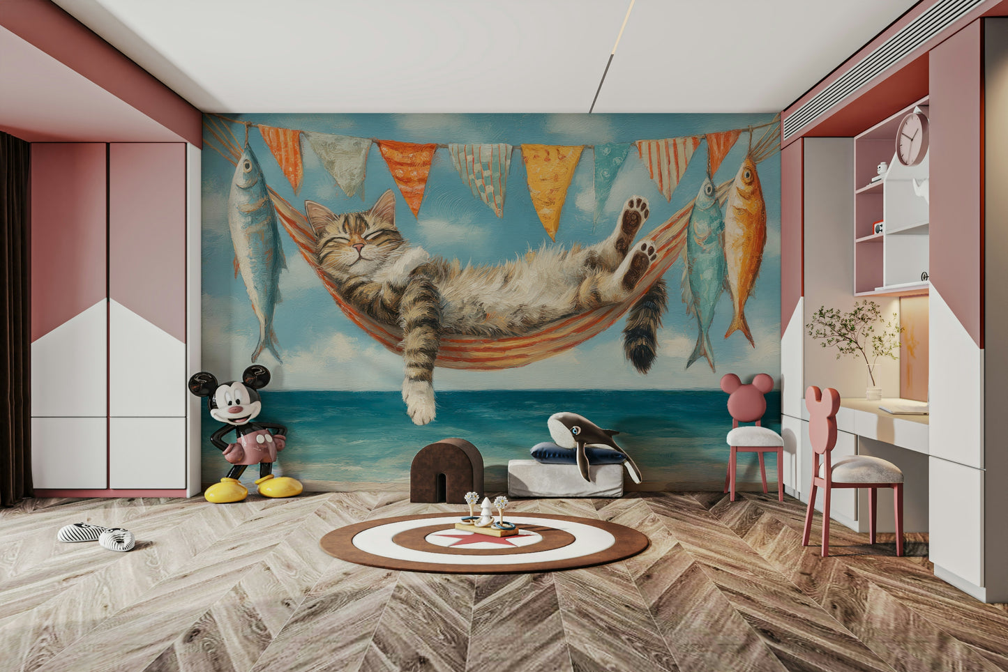 Cat by the sea wallpaper

