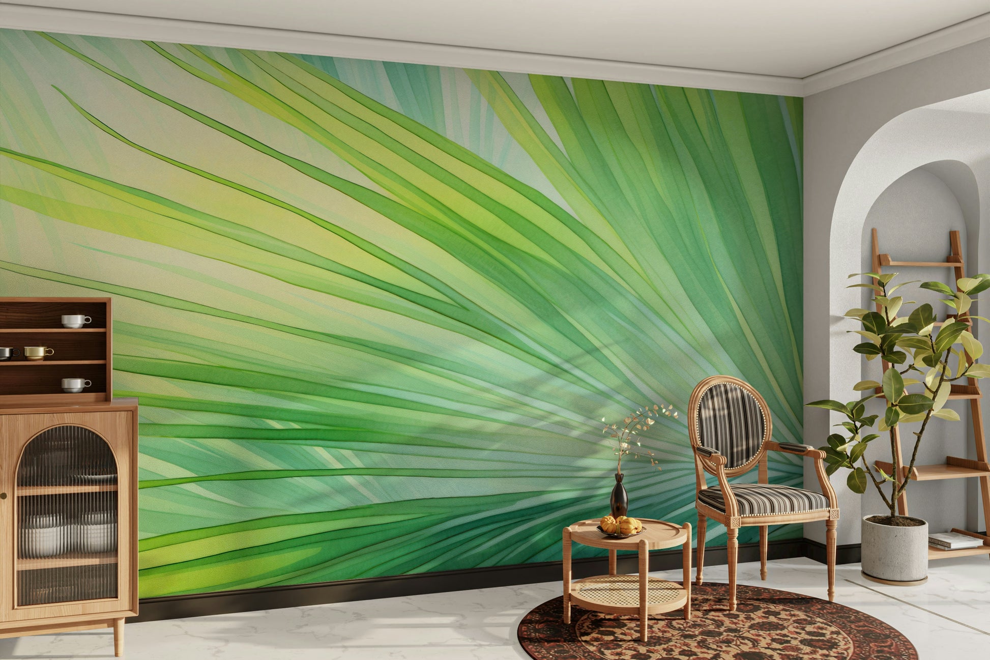 Nature-inspired wallpaper design

