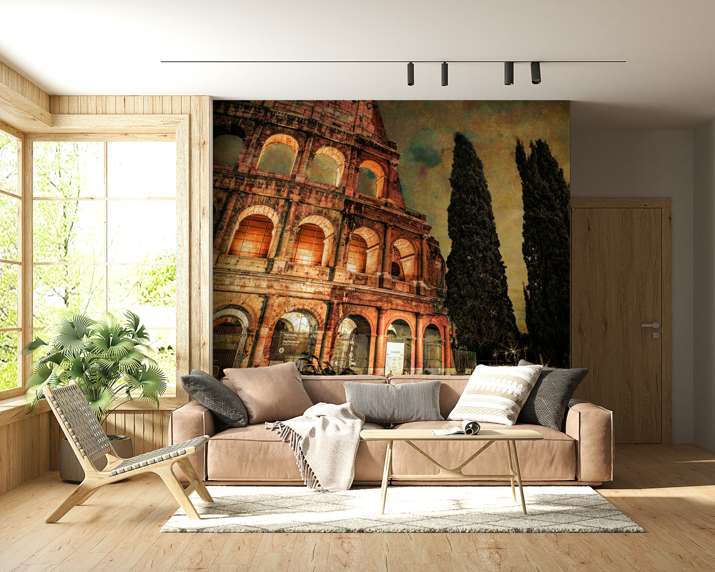 Rome's Iconic Monument Wall Mural