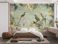 Sophisticated tropical wallpaper design

