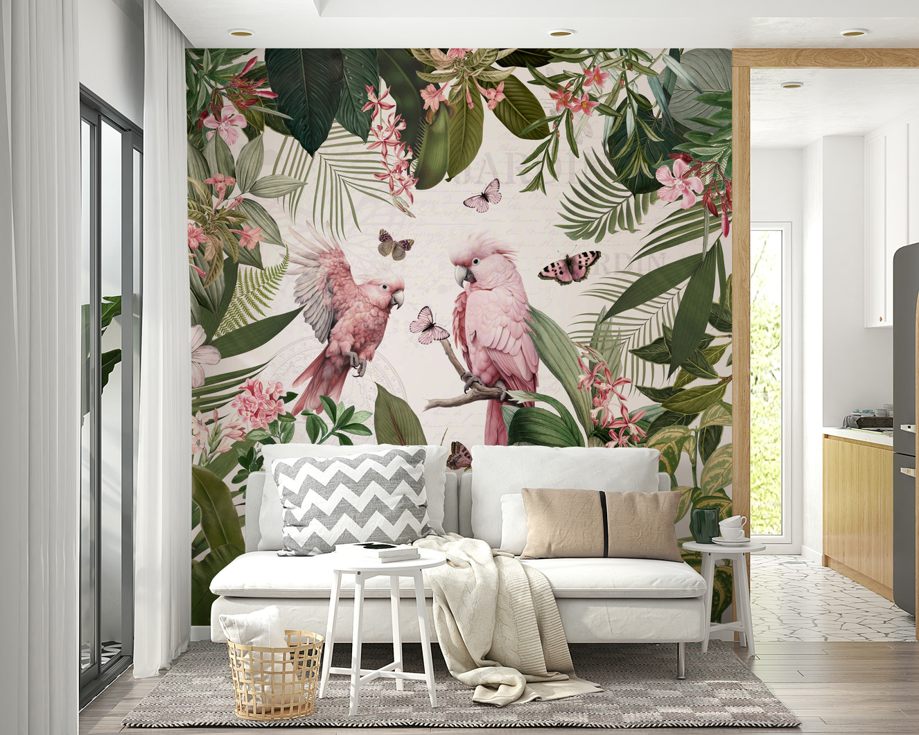 Secret Garden Rendezvous mural wallpaper

