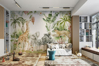 Peaceful woodland wallpaper for bedrooms

