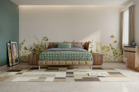 Summer Meadow Bloom mural wallpaper

