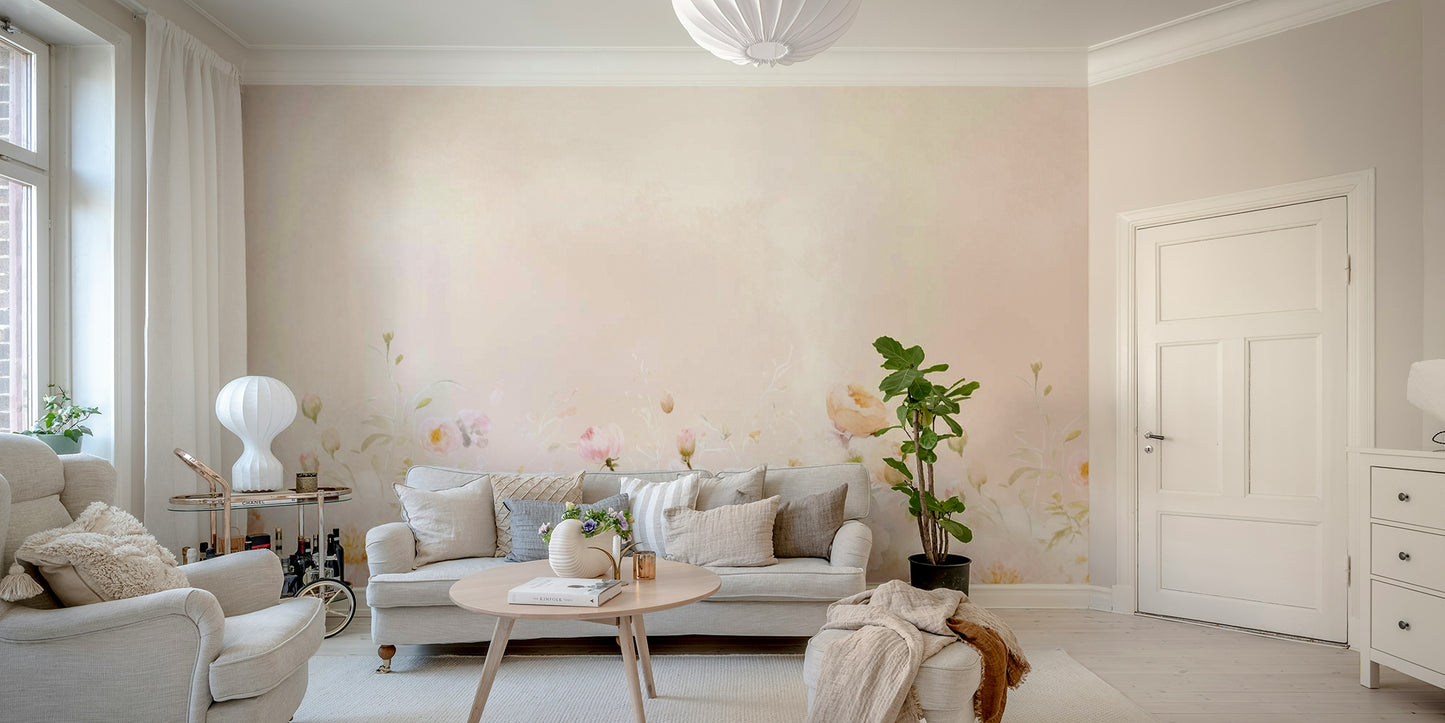 Easy to install wall mural


