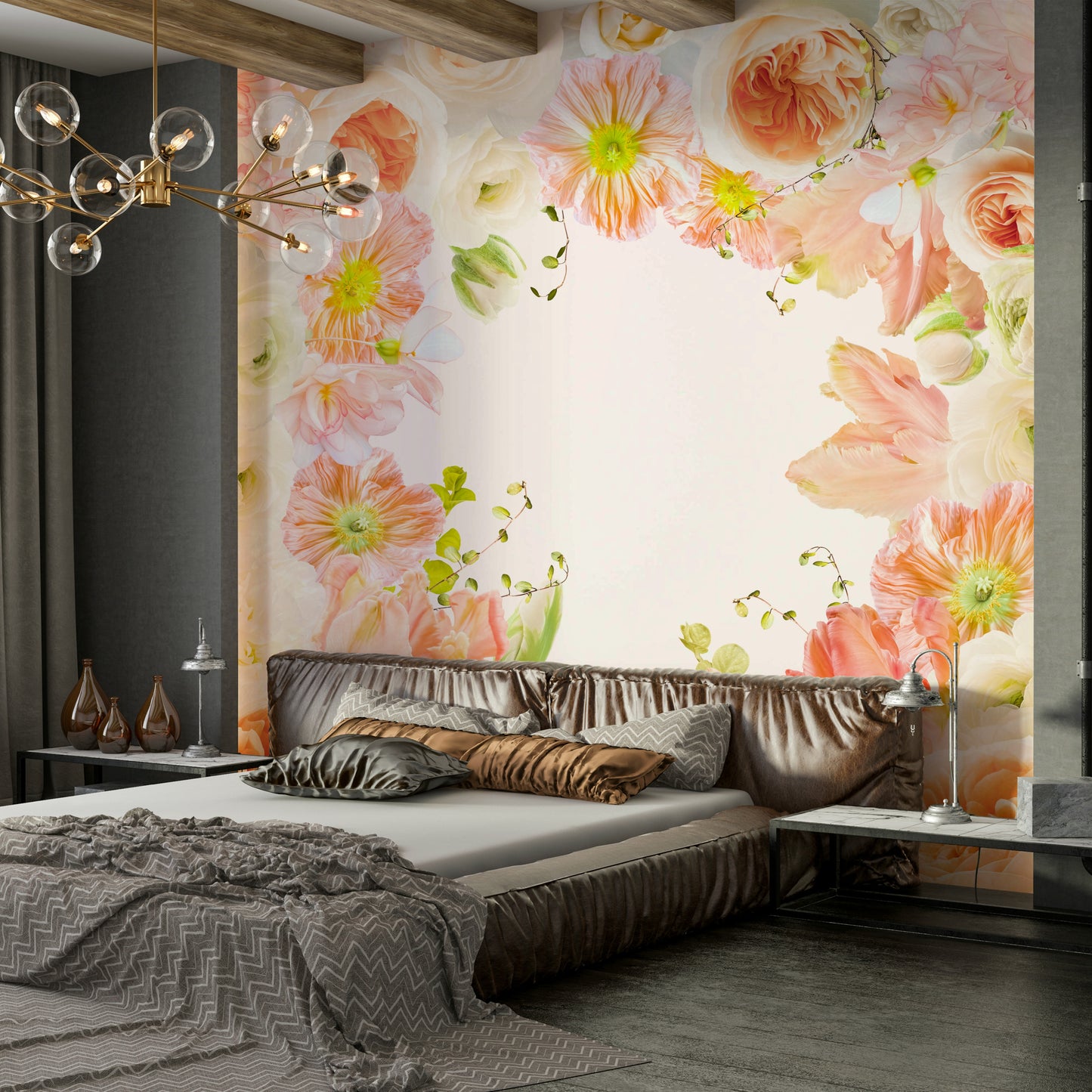 Soft pastel wallpaper for walls

