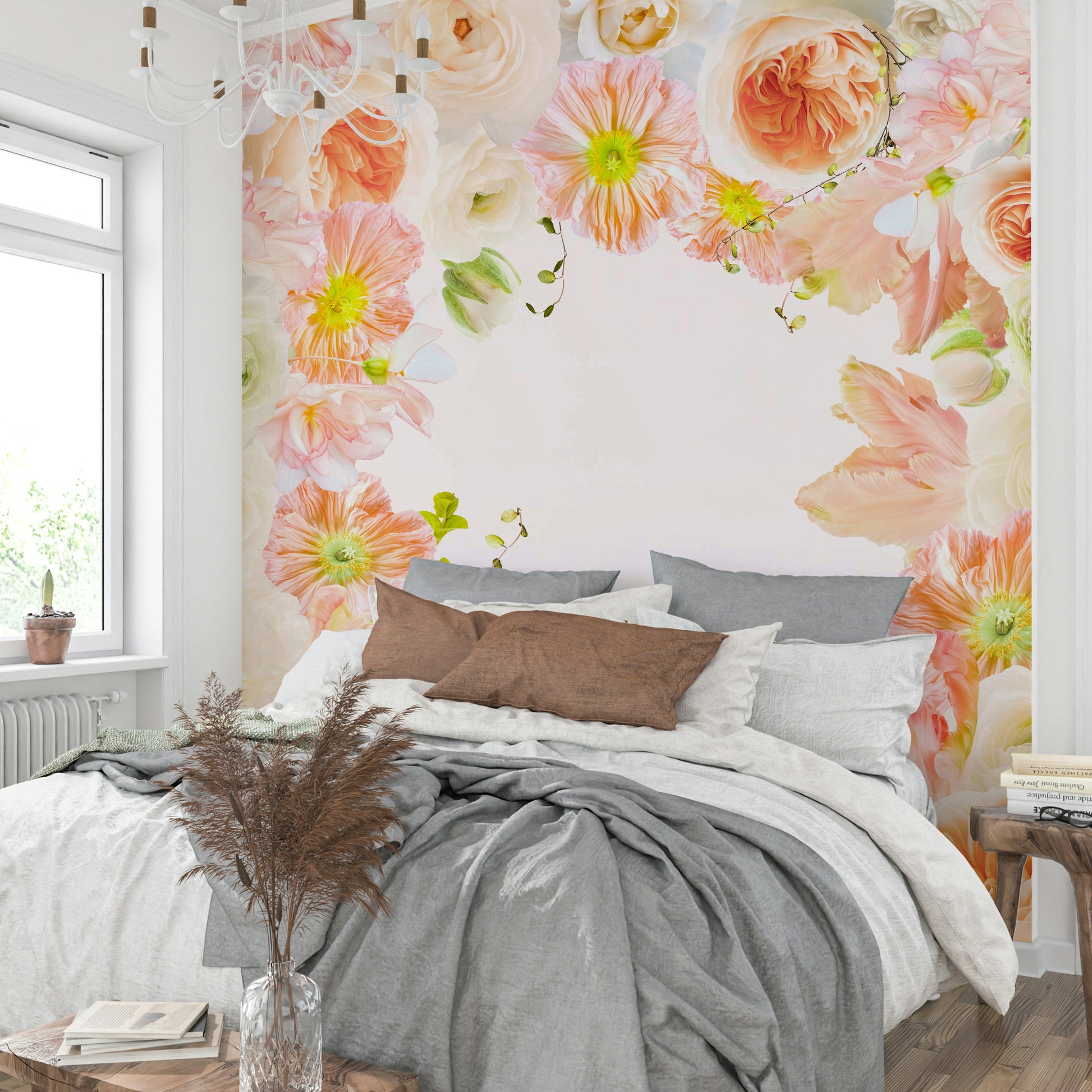 Pastel Paradise wall mural

