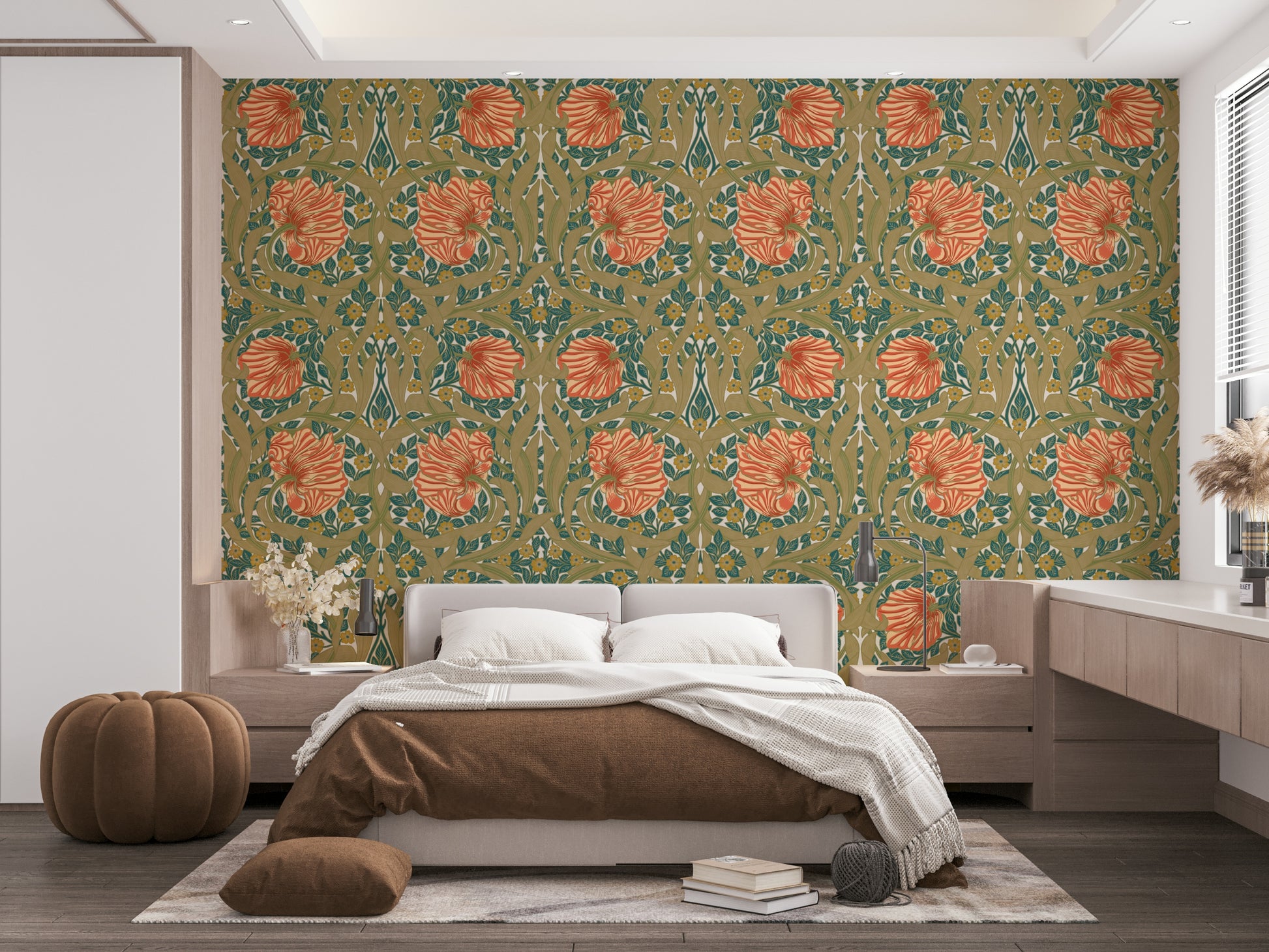 Arts and Crafts movement wallpaper

