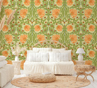 Classic William Morris wallpaper for walls

