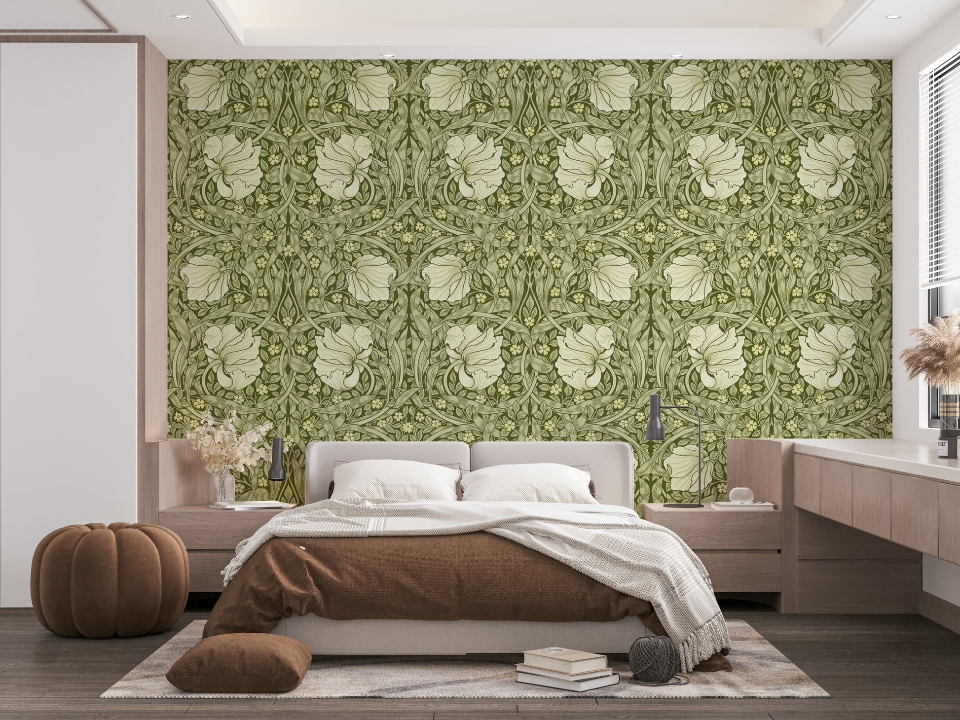 Timeless Victorian wallpaper pattern

