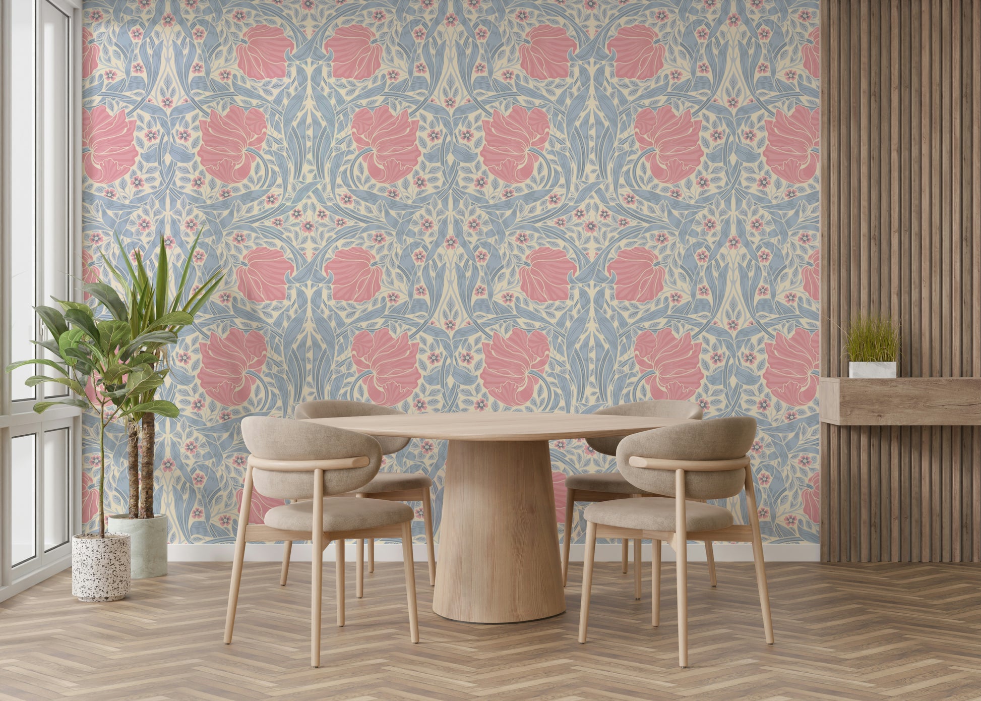 Arts and Crafts movement wallpaper

