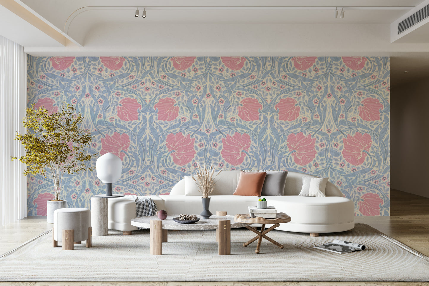 Timeless Victorian wallpaper pattern

