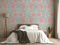 Handcrafted William Morris wallpaper

