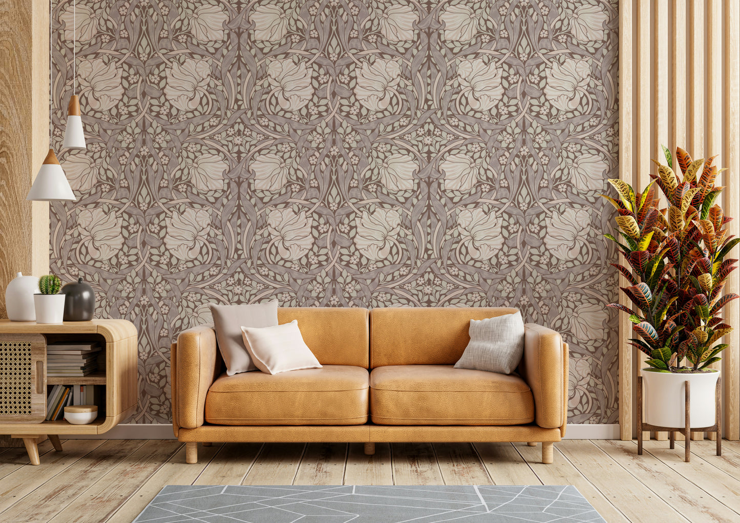 Timeless Victorian wallpaper pattern

