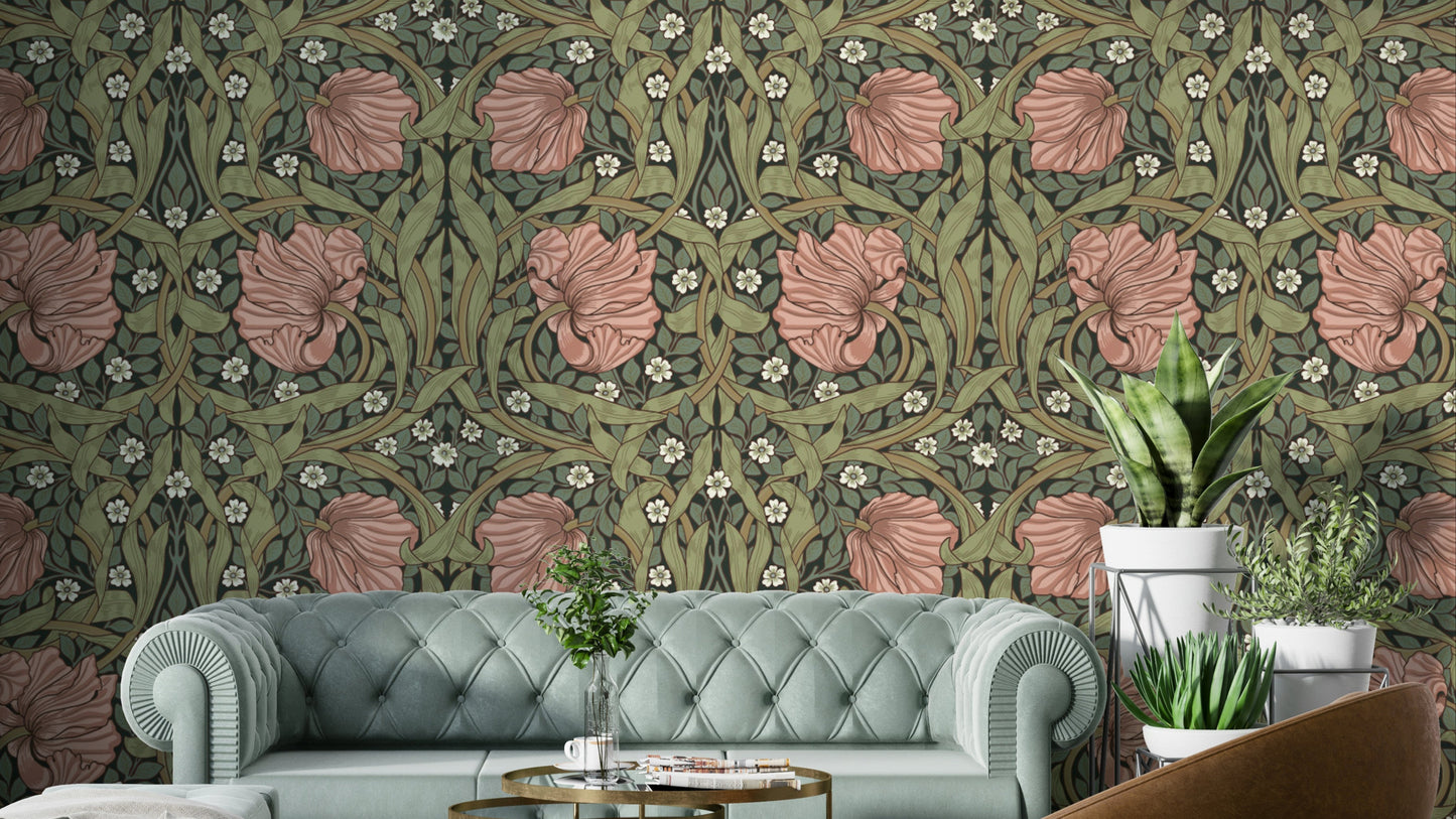 Pimpernel by William Morris 26 wallpaper for walls