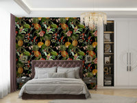 Pineapple Paradise Wallpaper featuring vibrant pineapples and lush greenery.

